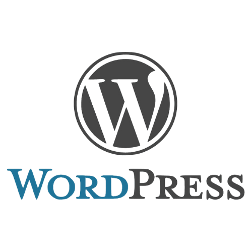 Logo de WordPress, la plataforma amb què PPER2 crea webs per a negocis del Pirineu